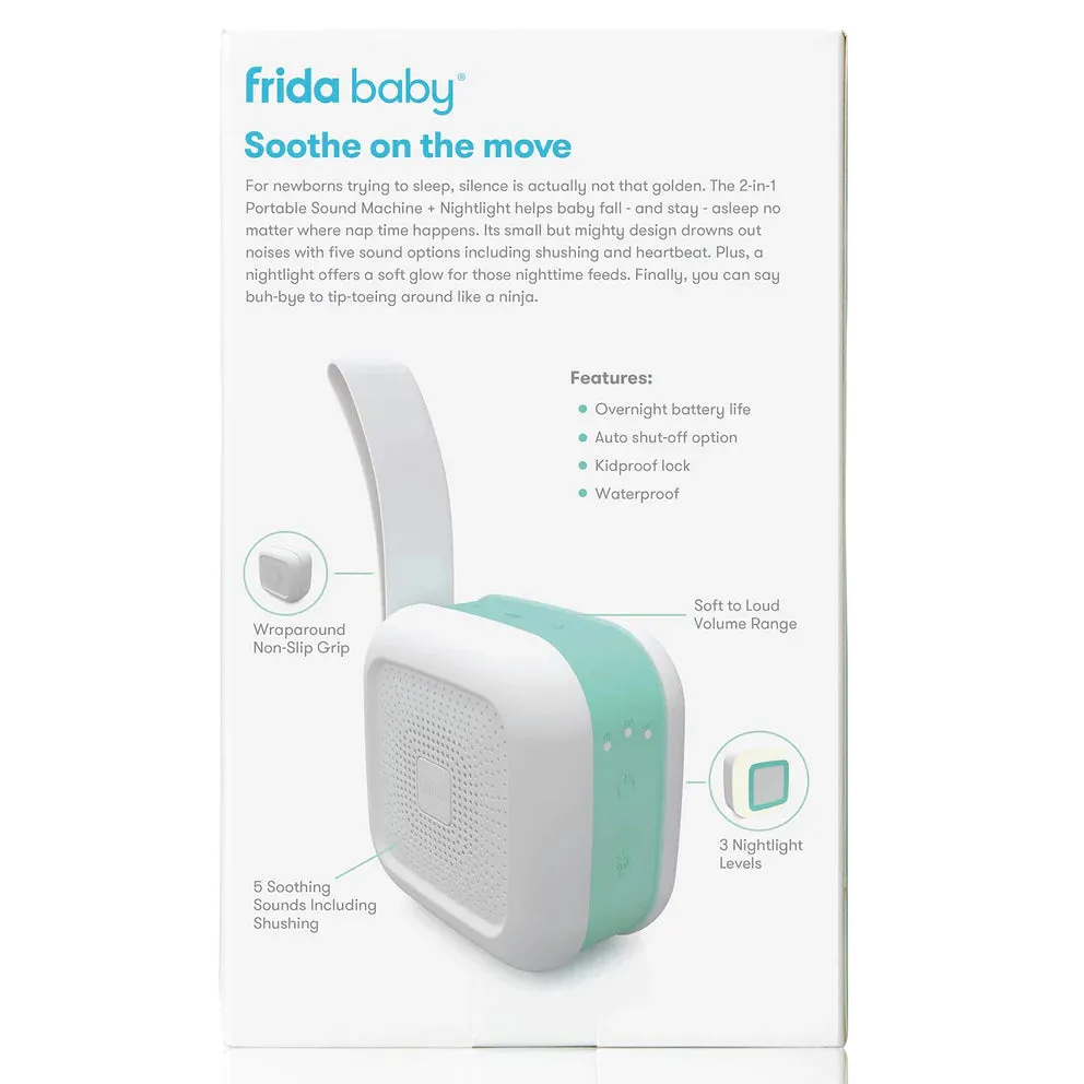 FridaBaby 2-in-1 Portable Sound Machine   Nightlight