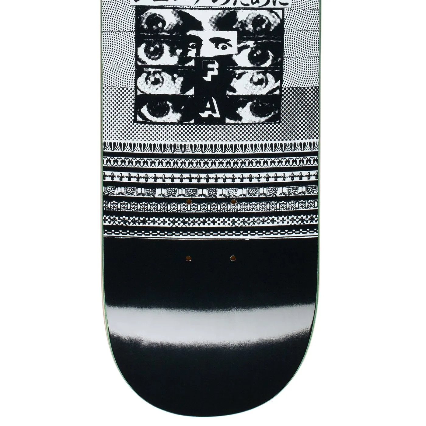 Fucking Awesome Eyes 2 Black Skateboard Deck - 8.5