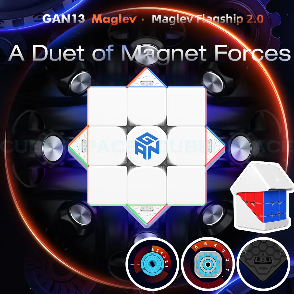 GAN 13 Maglev [Frosted/UV]