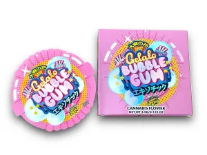 Gelato Bubblegum Mylar Bag with Box 3.5 Grams Die Cut