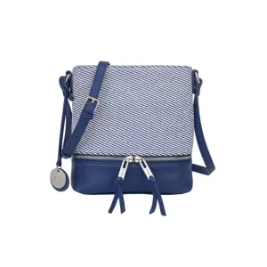 Gionni Womens Blue Crossbody Bag Marina - 11G2750
