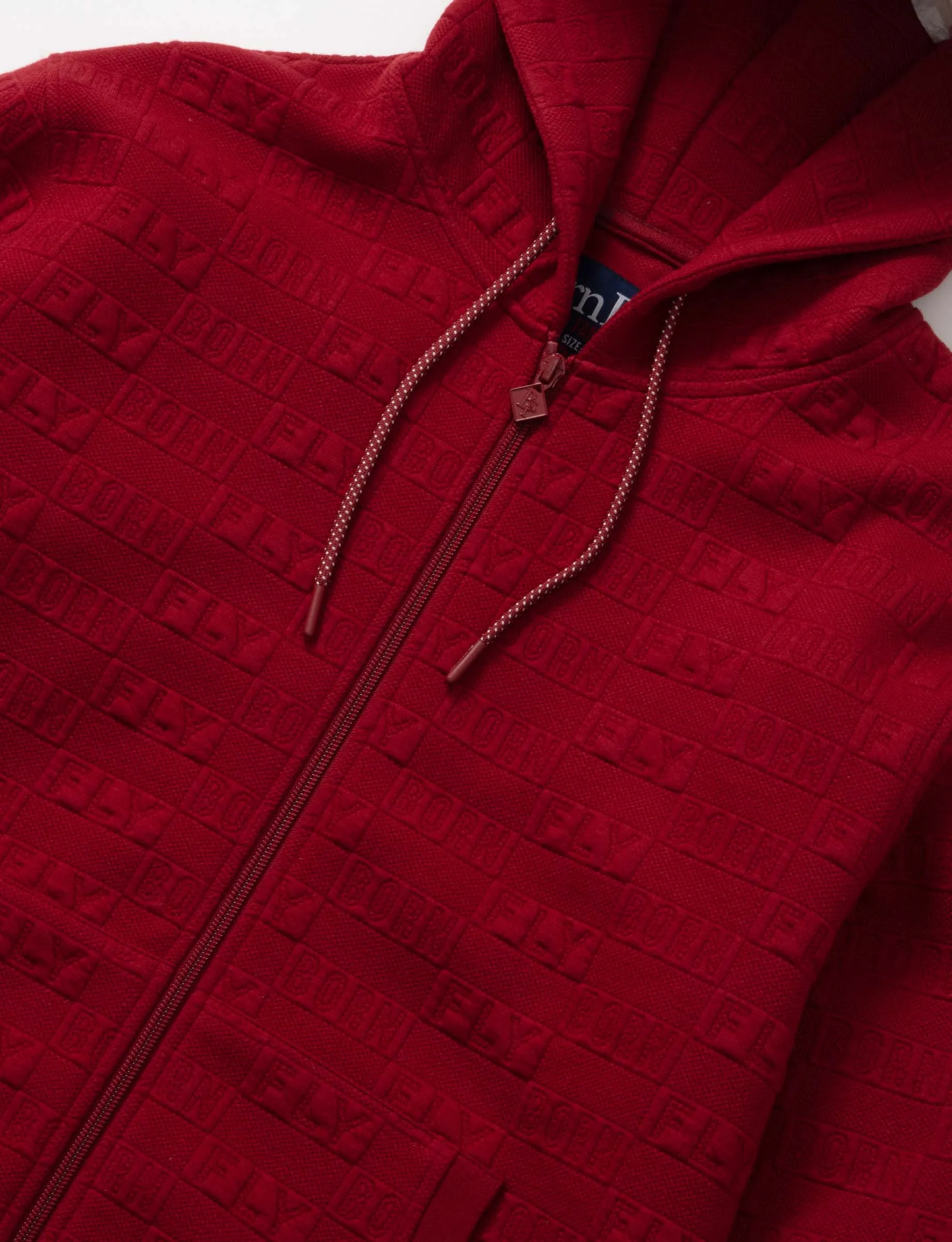 Glitterati Embossed Hoodie