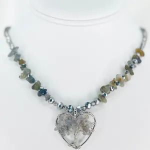 Gray Natural Stone Tree – A Symbol of Balance and Strength