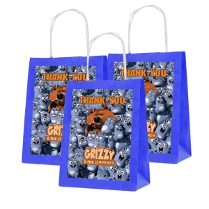 Grizzy and the Lemmings Gift Bags - Pack of 10