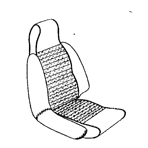 GT6 MK.II SEAT COVER KIT-USA ONLY- HIGH BACK-1969 ONLY