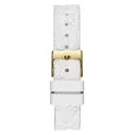 Guess Jewellery Watch Crown Jewel Gold with White Logo
