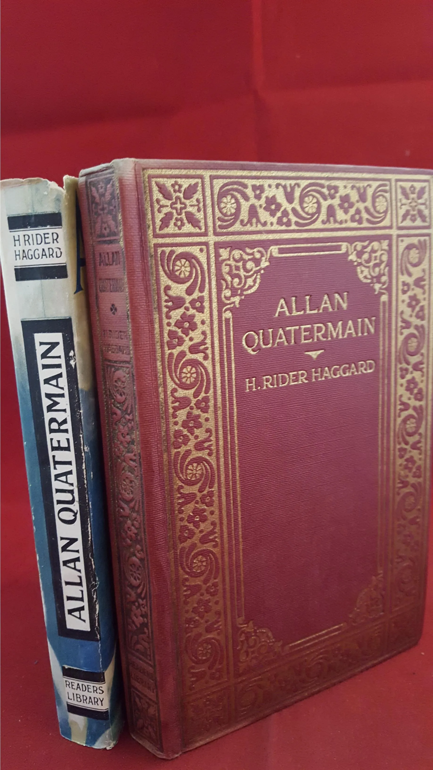 H Rider Haggard - Allan Quatermain, the Readers Library, 1887