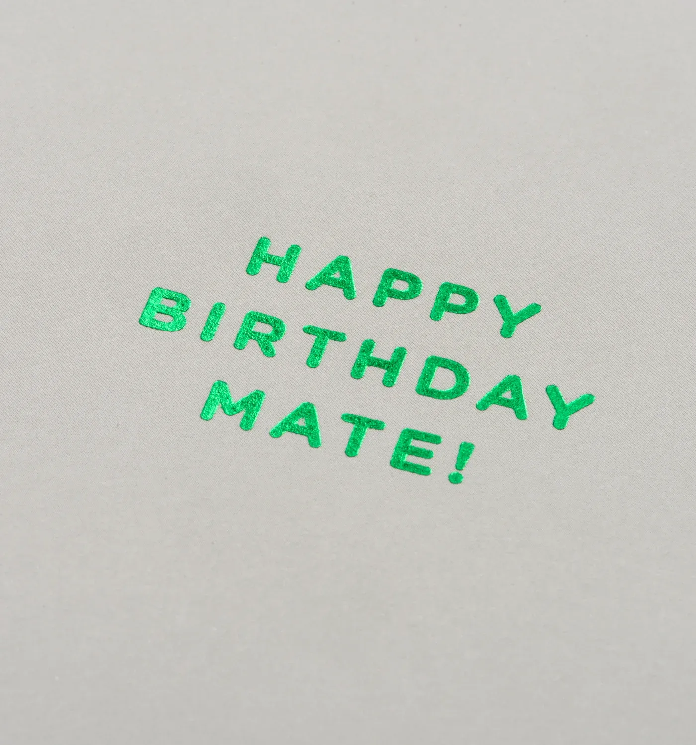 Happy Birthday Mate!