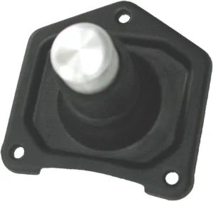 HardDrive 19-0401B Solenoid End Cover/Starter Button - Wrinkle Black