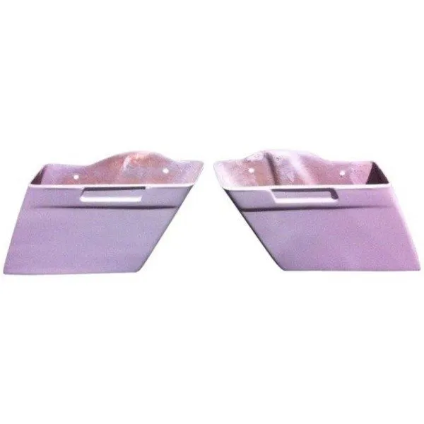 Harley Davidson 4" Softail Extended Stretched Saddlebags - No Lids 89-13