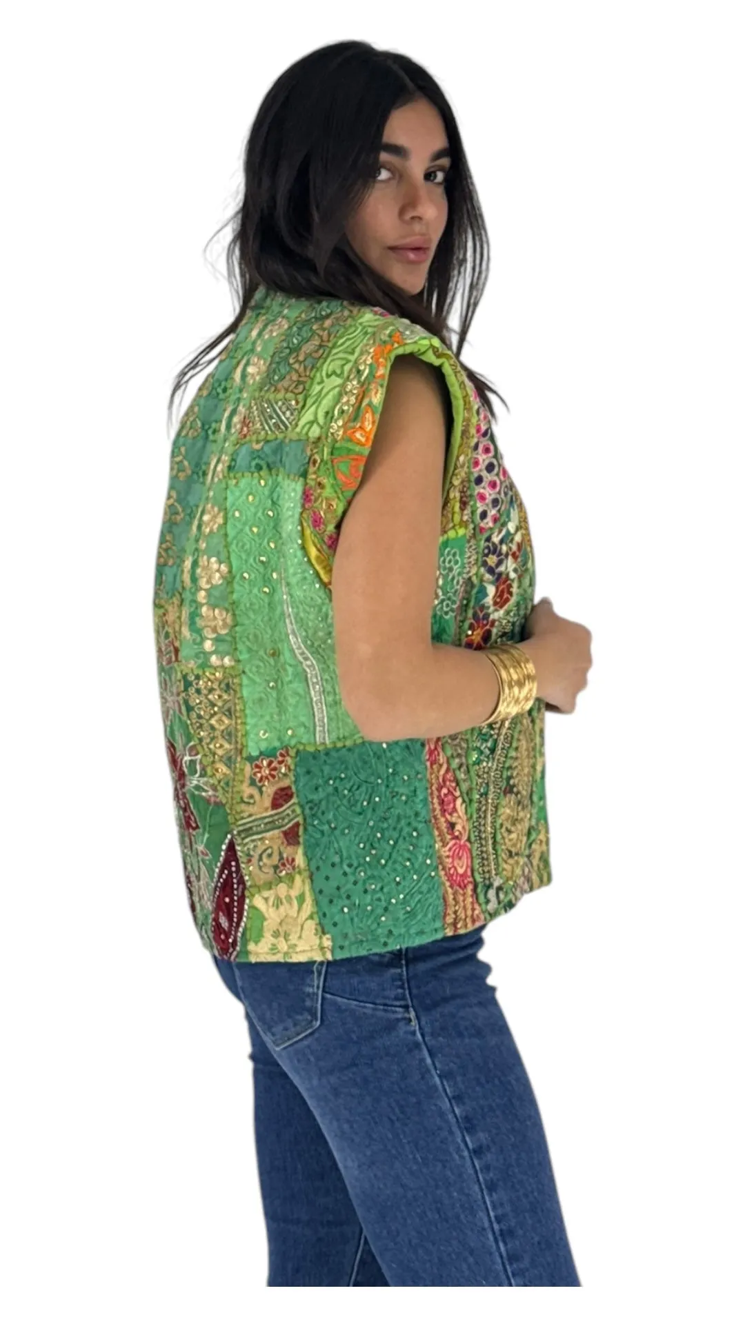 Hayat green vest
