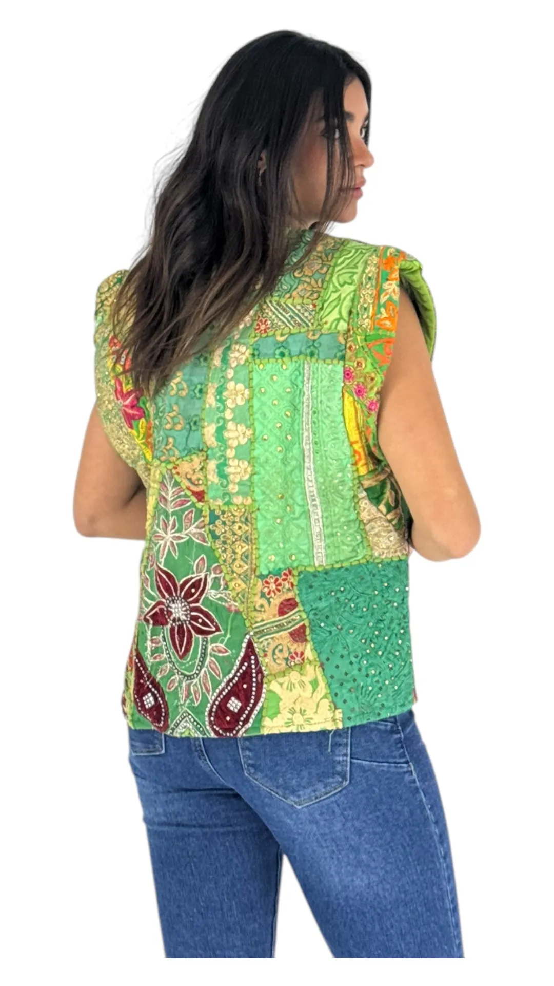 Hayat green vest