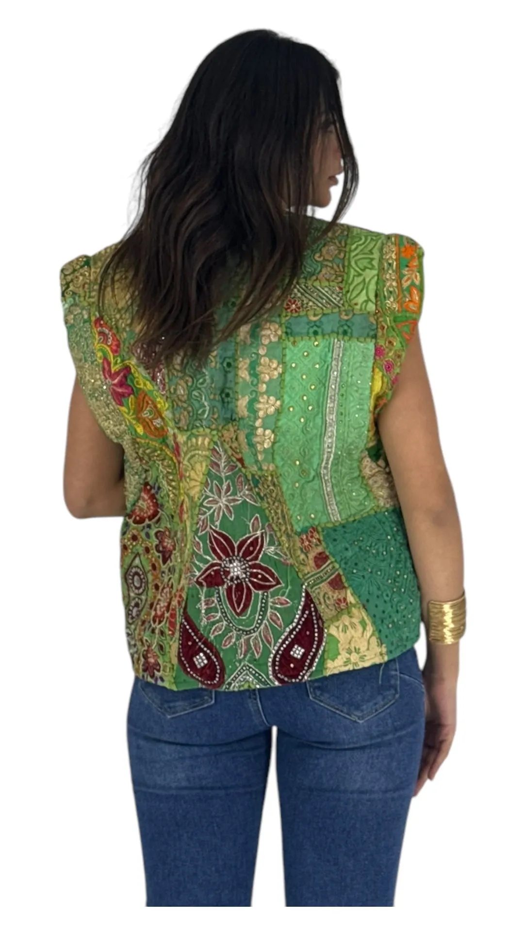 Hayat green vest