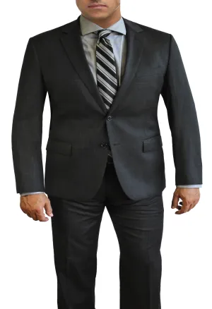 Hechter Paris Dark Grey Plaid Suit