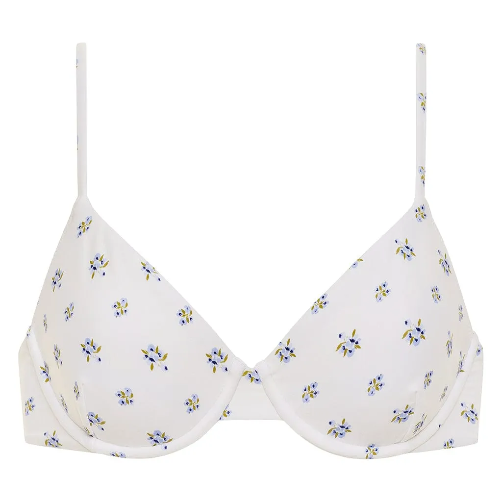Heidi Floral Dainty Bikini Top