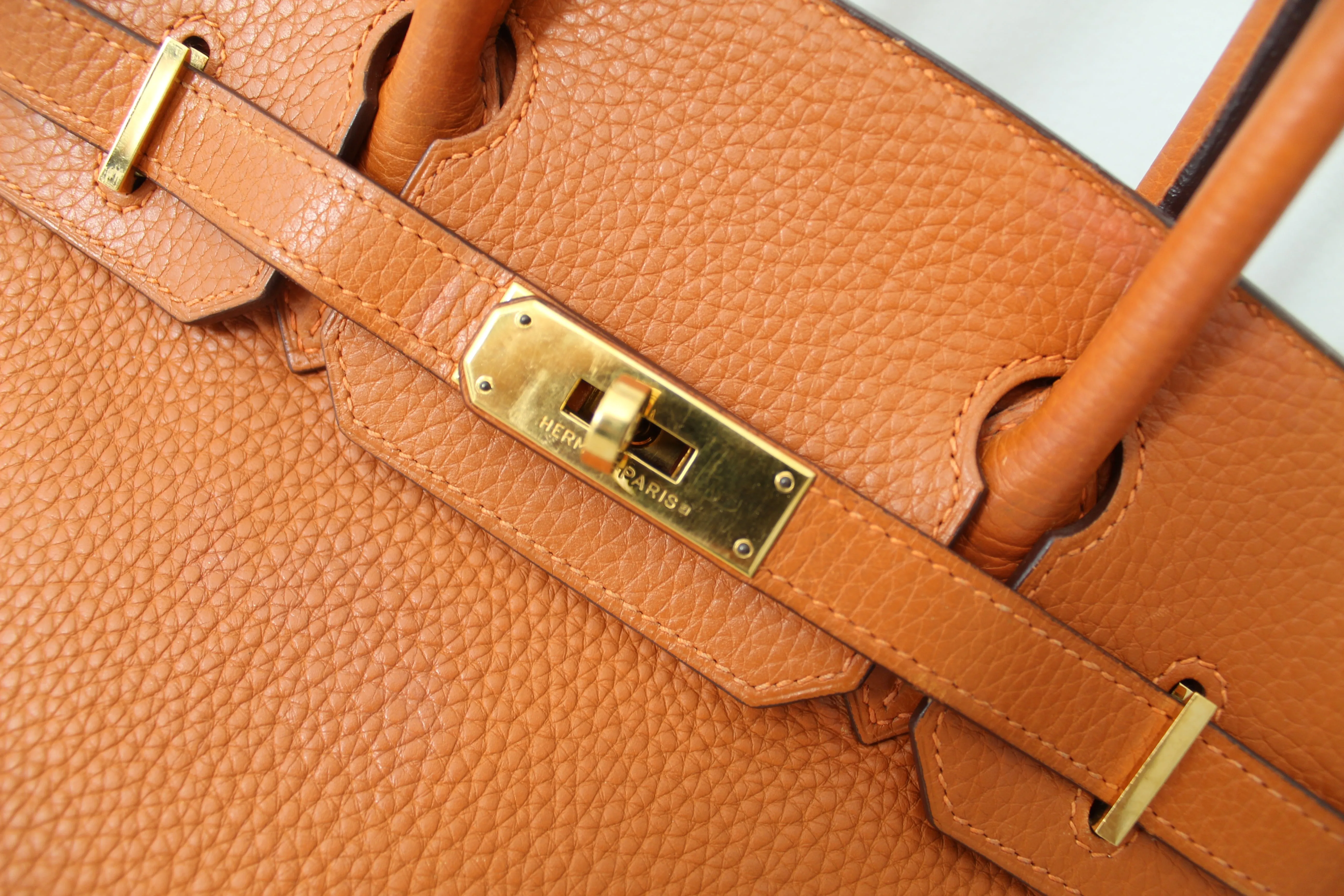 Hermes Orange Birkin 30