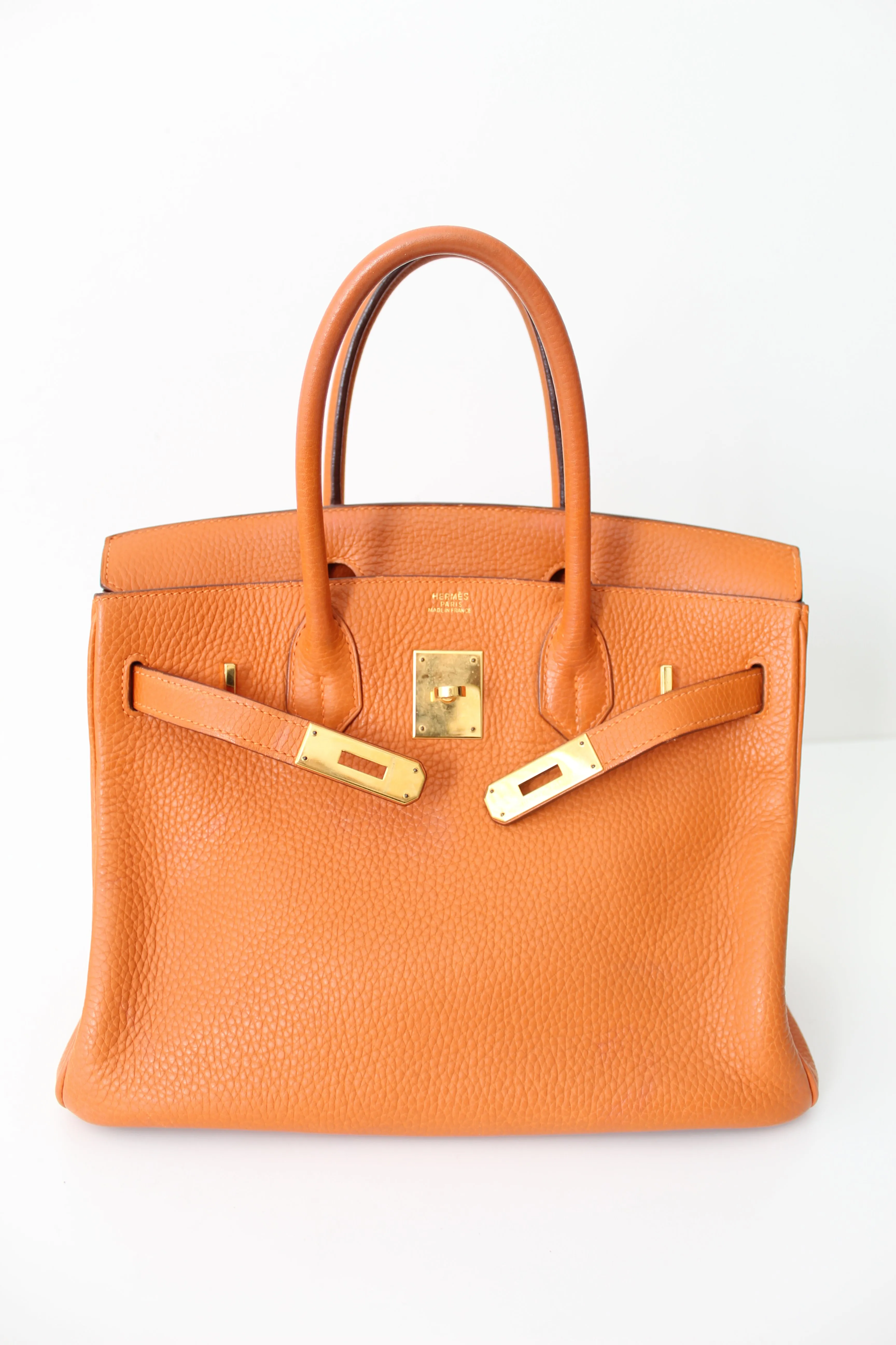 Hermes Orange Birkin 30
