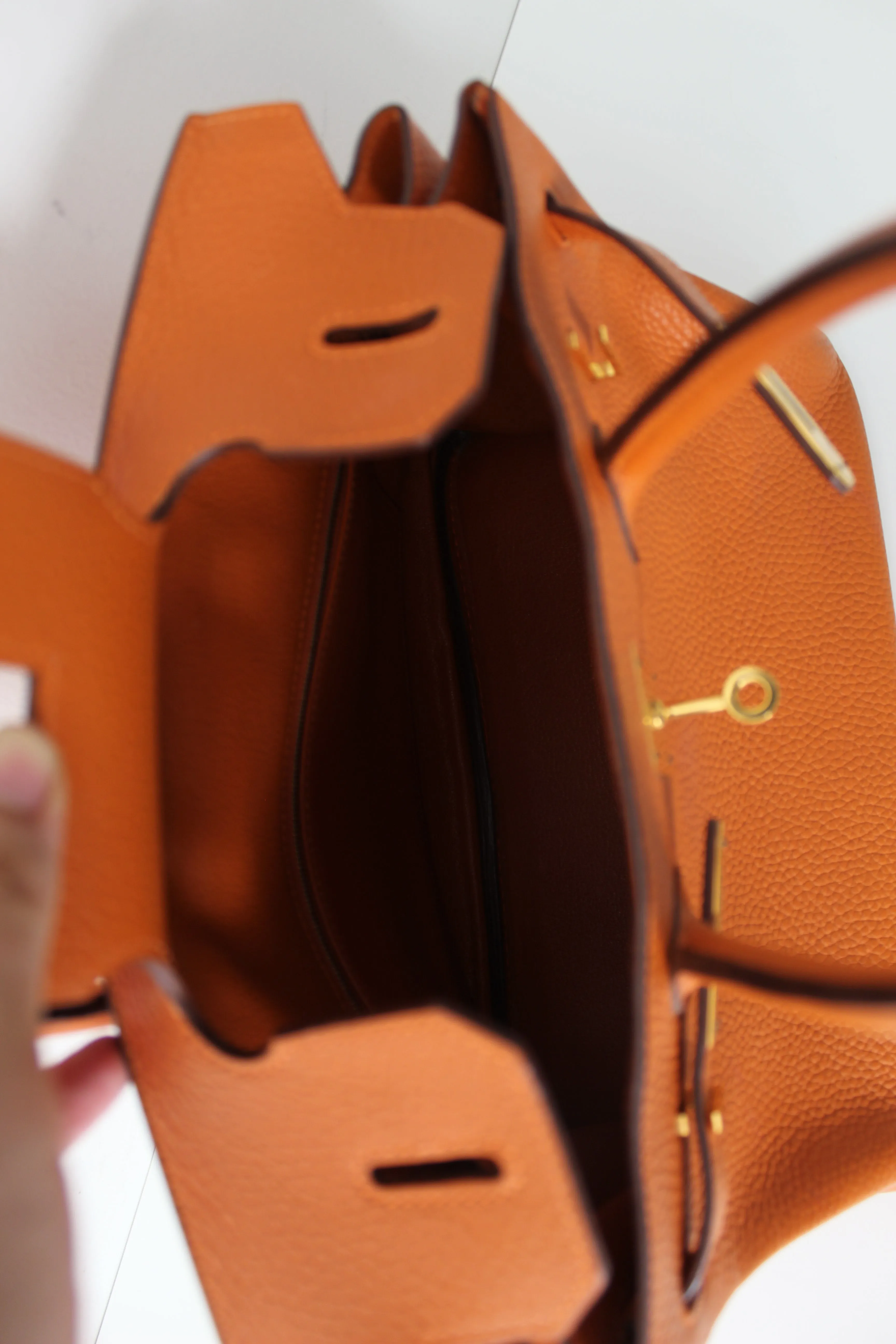 Hermes Orange Birkin 30