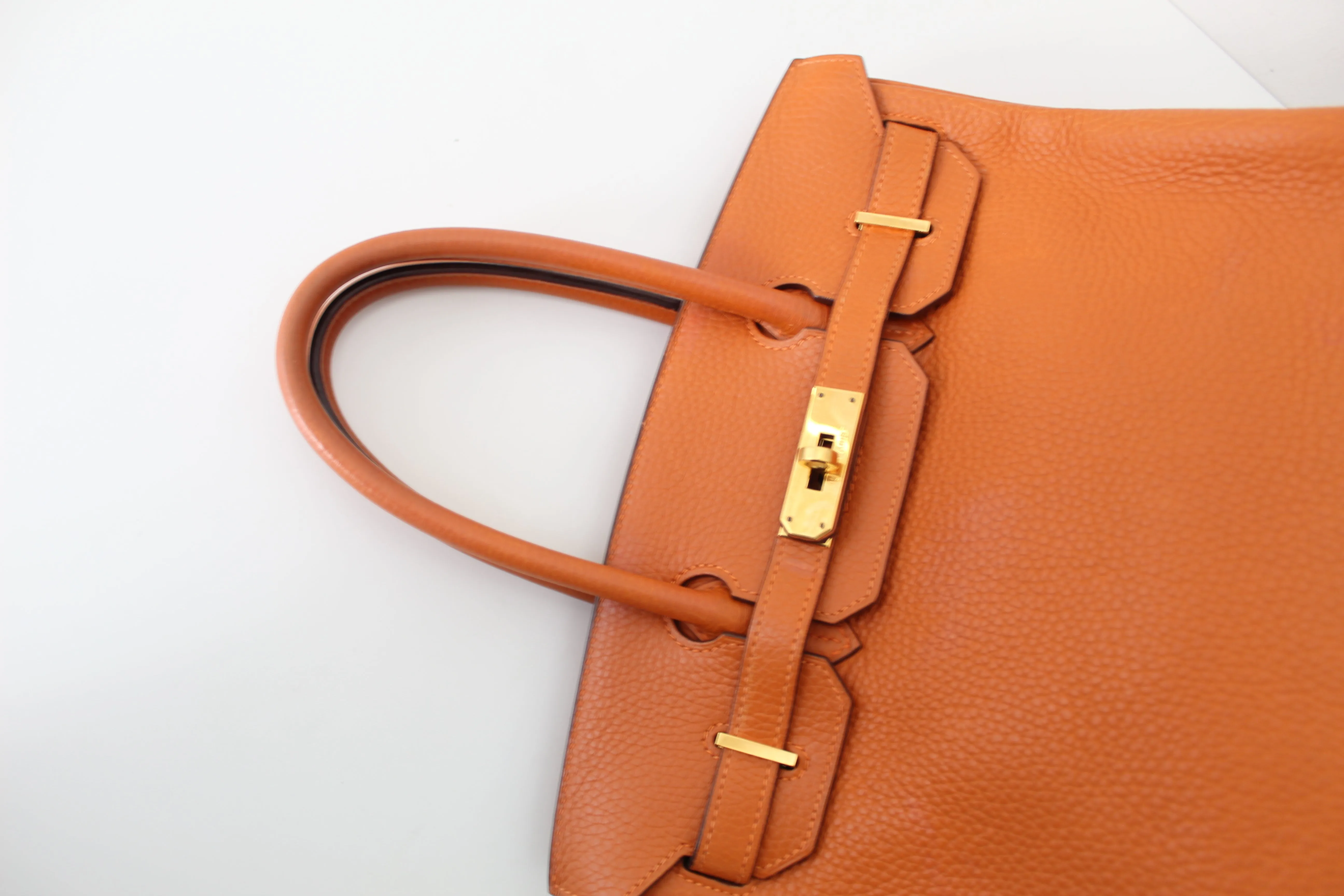 Hermes Orange Birkin 30