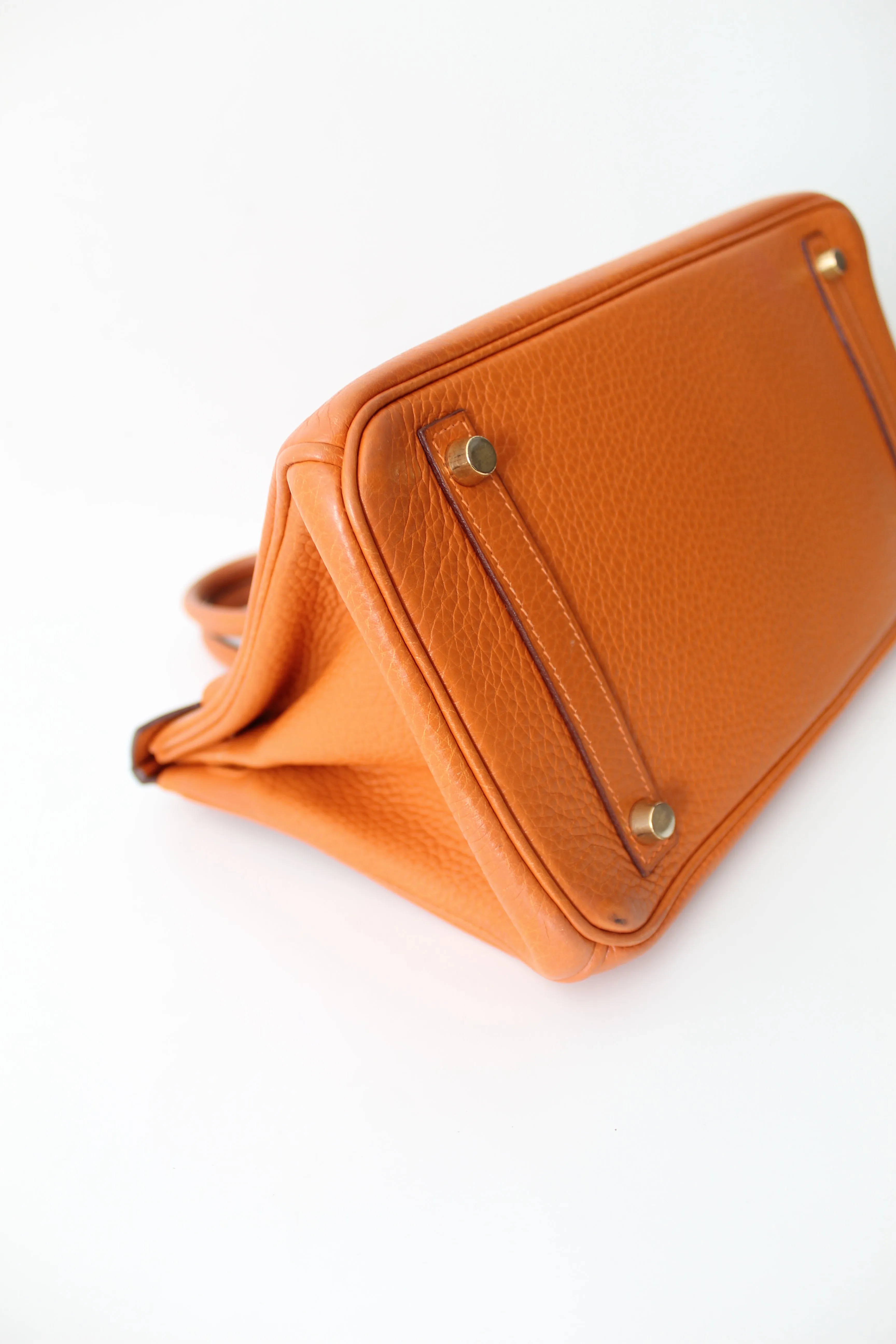 Hermes Orange Birkin 30