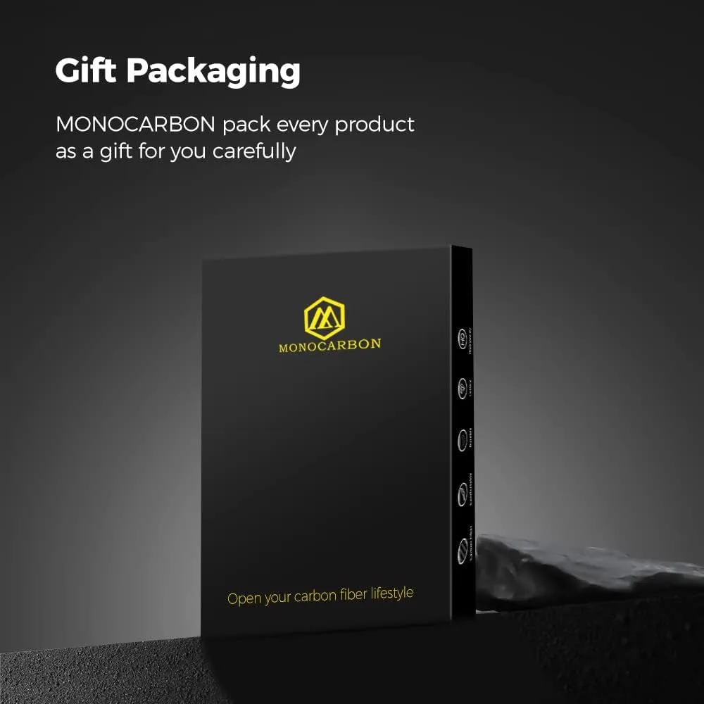 High Elastic Carbon Fiber Money Clip for Men, Minimalist Money Holder for Cash