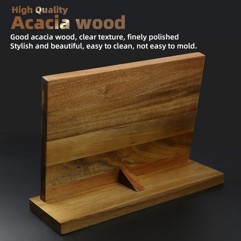 High Quality Magnetic Knife Holder Cooking Organizer Knife Stand Block Tool