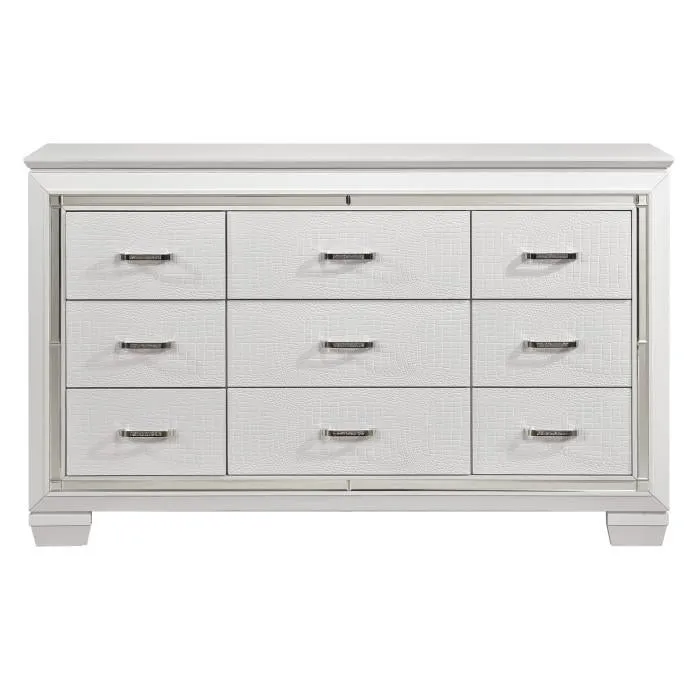 Homelegance Allura Dresser in White 1916W-5