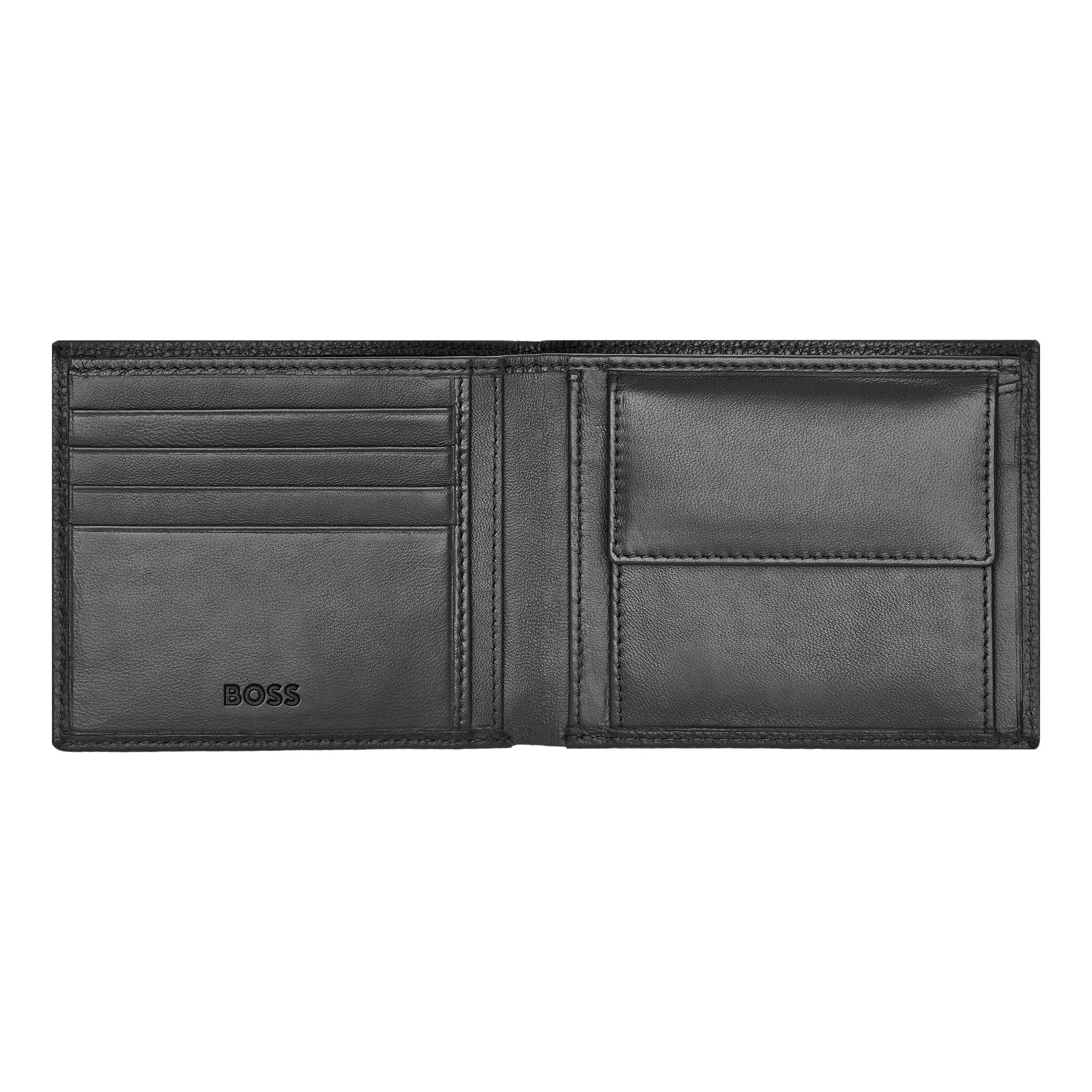 HUGO BOSS HLM416A-Money wallet Classic Grained Black