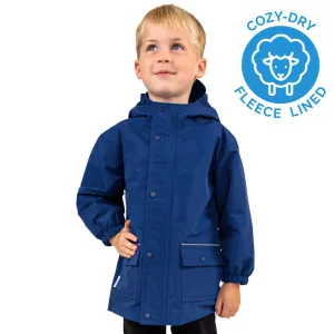 Jan & Jul Cozy-Dry Rain Jacket - Nebula Blue