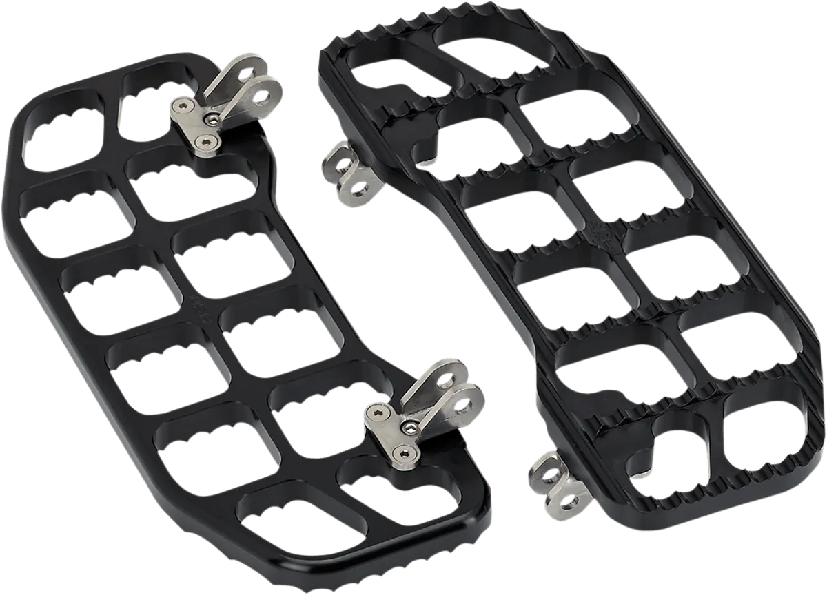 Joker Machine 08-640-1 Serrated Floorboards - Raw Aluminum