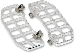 Joker Machine 08-640-1 Serrated Floorboards - Raw Aluminum