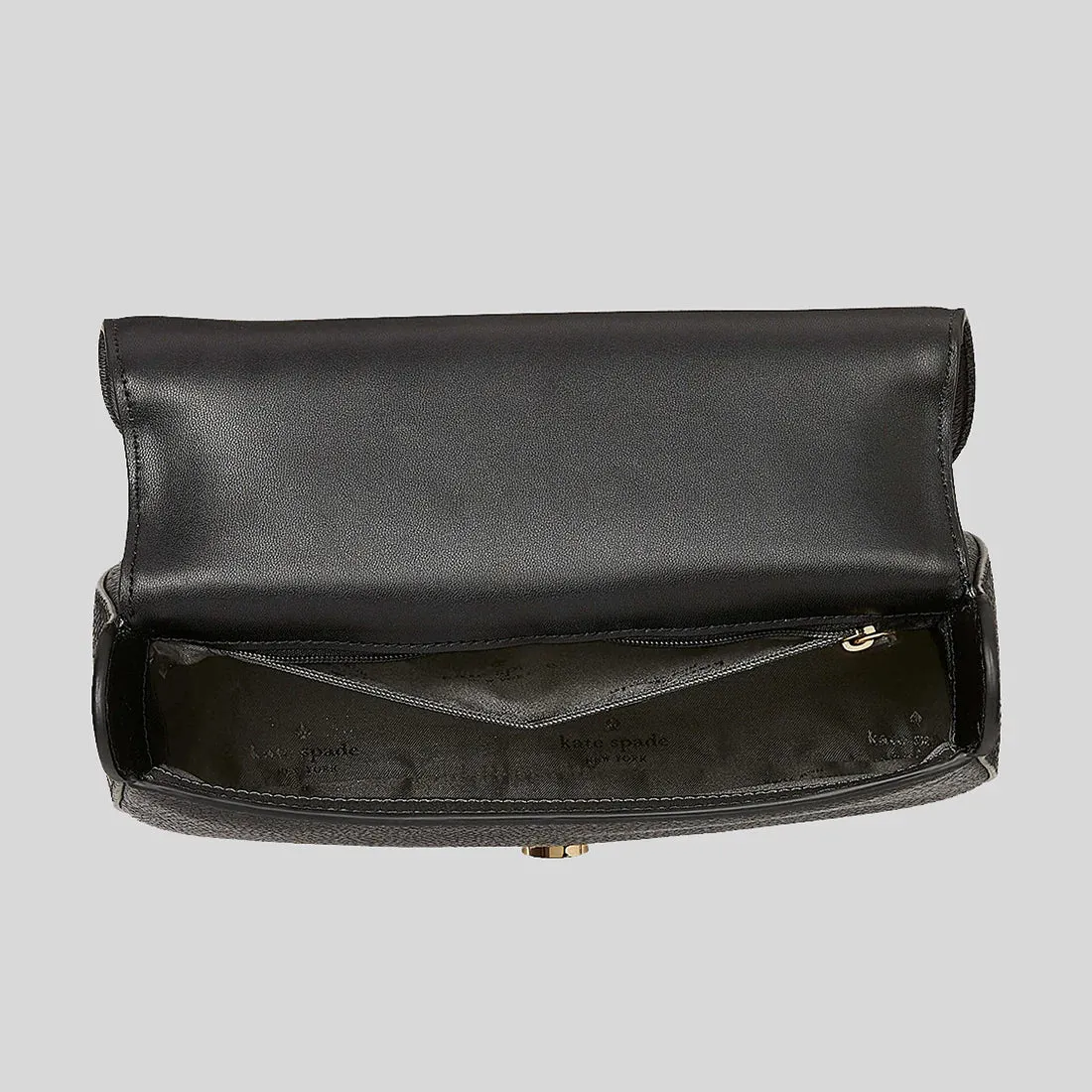 KATE SPADE Kyla Top Handle Saddle Bag Black RS-KF527