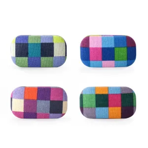 Kikkerland Plaid Travel Jewelry Case, Style #OR75