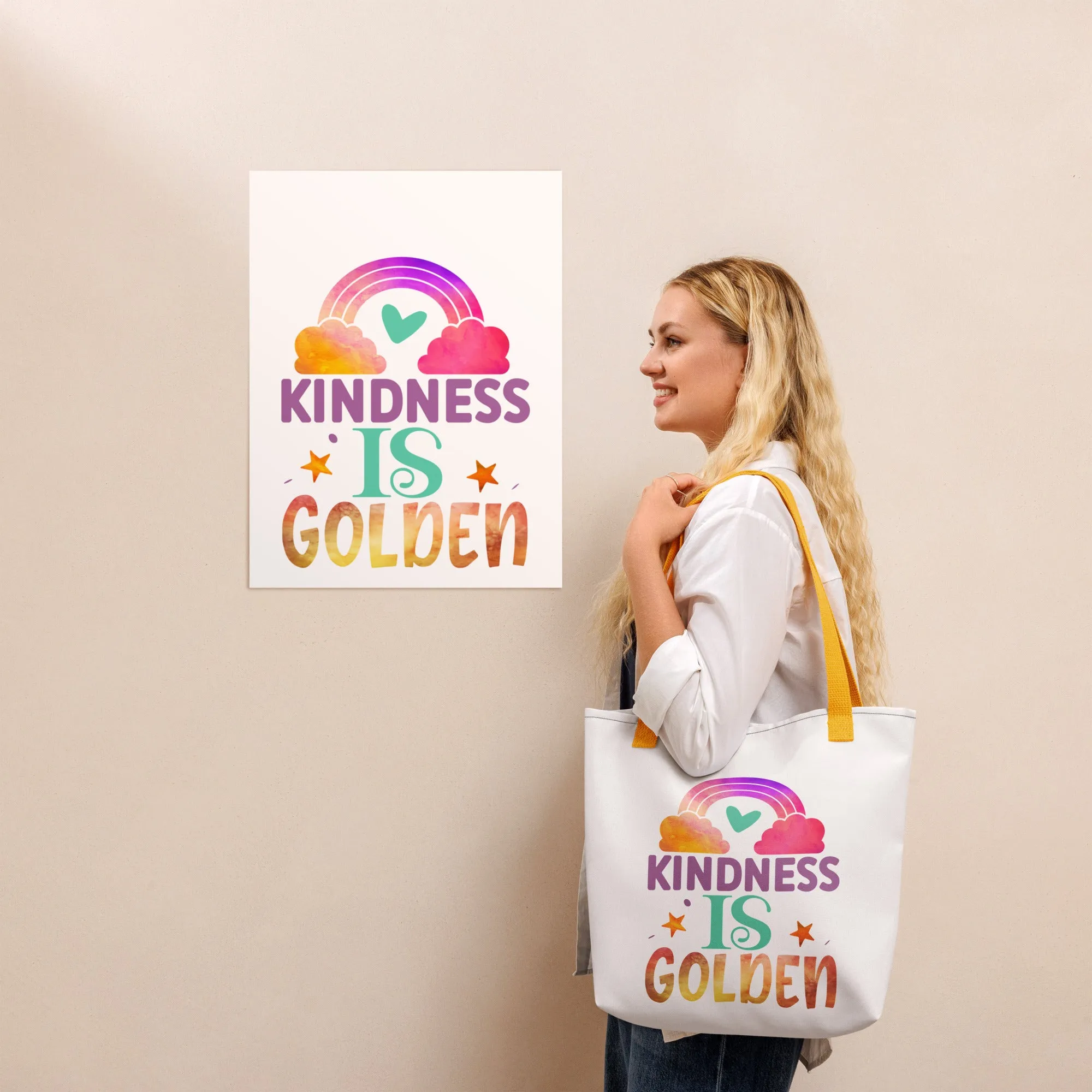Kindness is Golden – Tote Bag