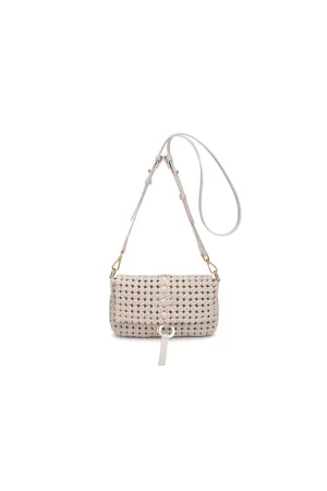 Knot Woven Crossbody in Oatmilk
