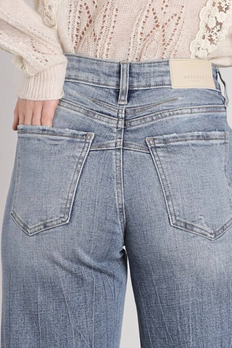 KRIS HIGH RISE PALAZZO JEANS