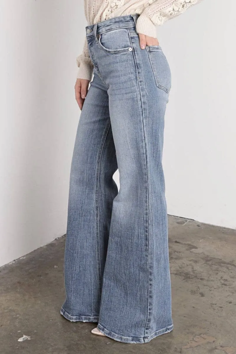 KRIS HIGH RISE PALAZZO JEANS