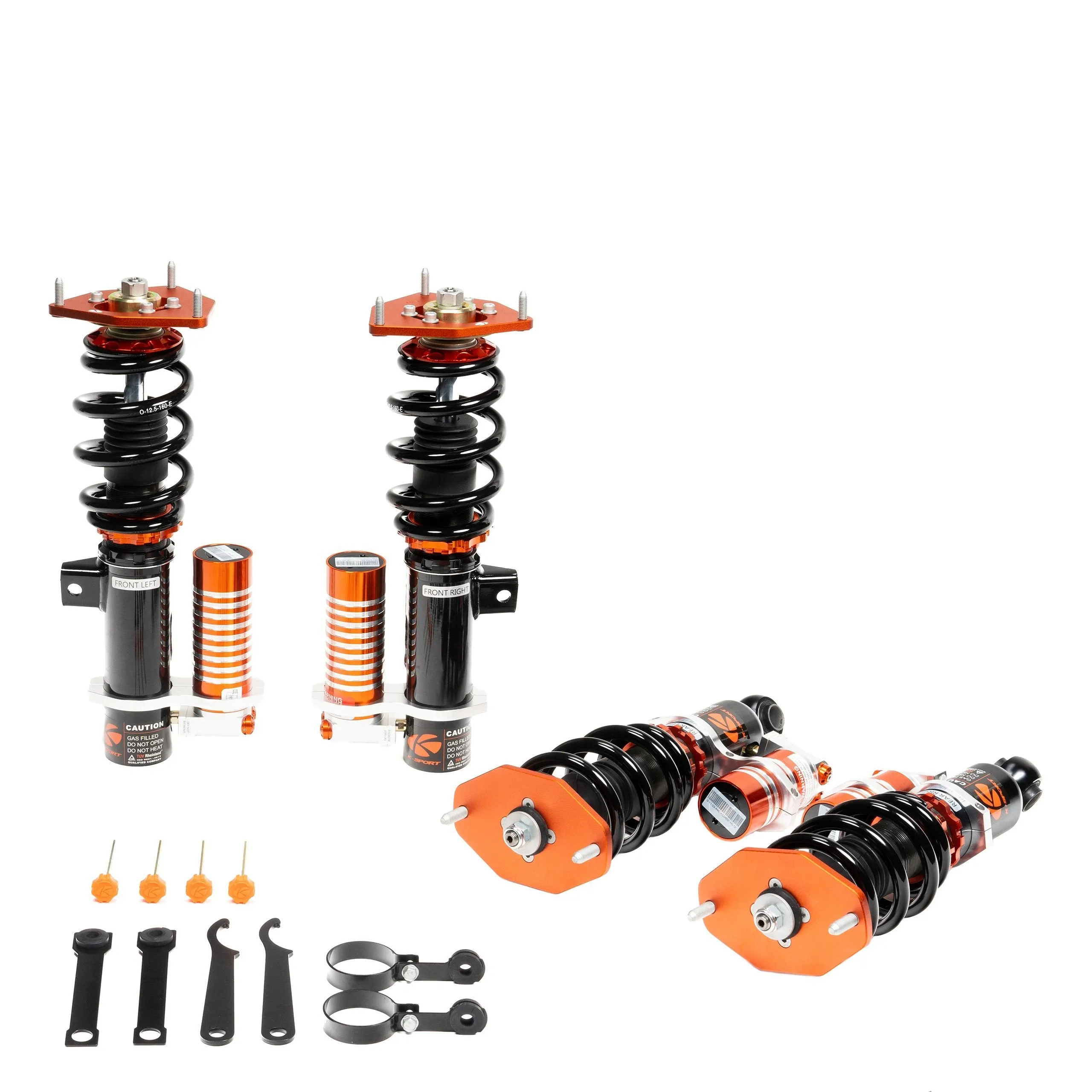 Ksport Circuit Pro 3 Way Adjustable Damper System Coilovers Infiniti G37 / G25 / Q60 14-15 V36 (2008-2013)