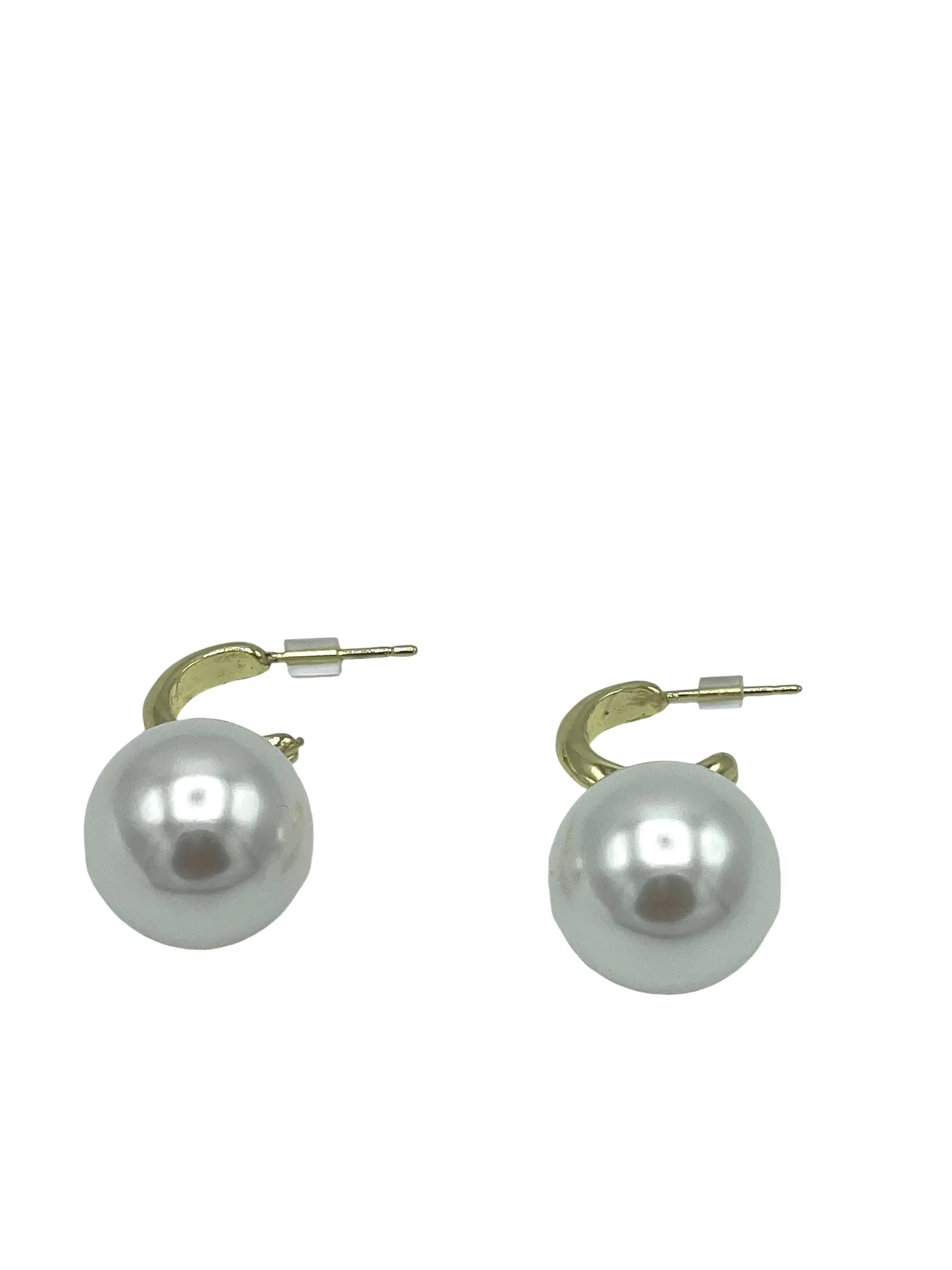 Large Pearl Drop Earrings