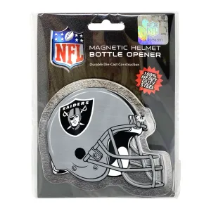 Las Vegas Raiders NFL Helmet Bottle Opener
