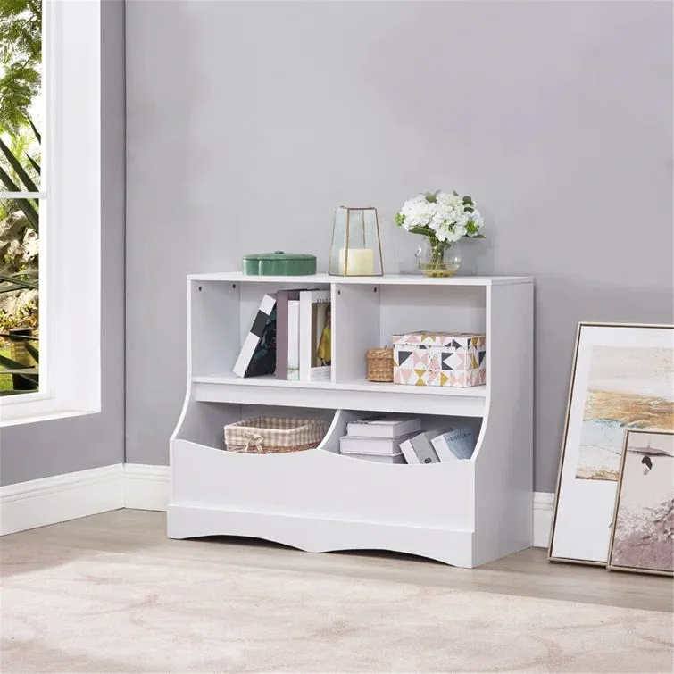 Lavella Kids Toy Storage with Bookshelves
