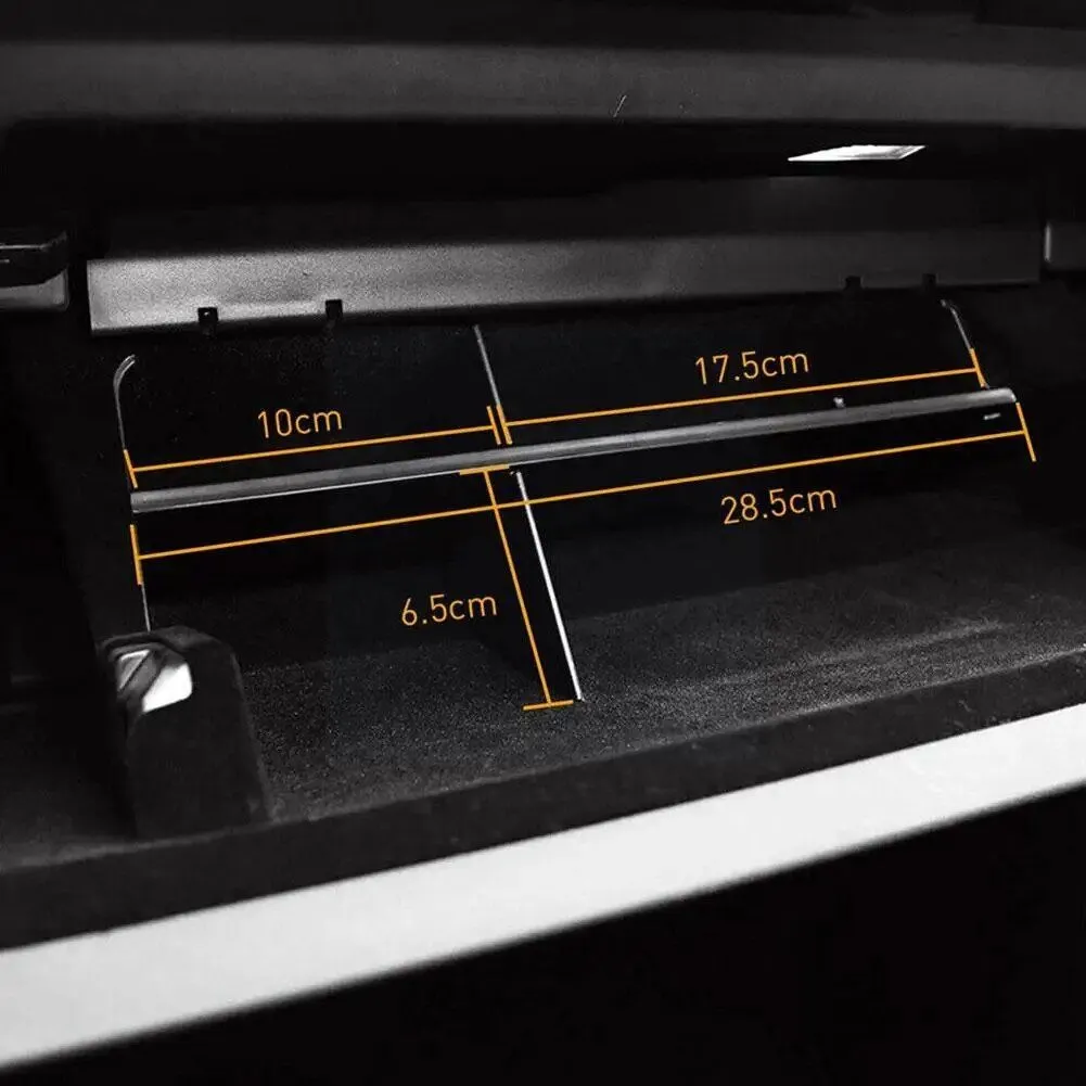 Layered Glove Box Storage Organizer for Tesla 2017-2021 Model 3Y