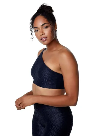 LBL One Shoulder Top Black (FINAL SALE)