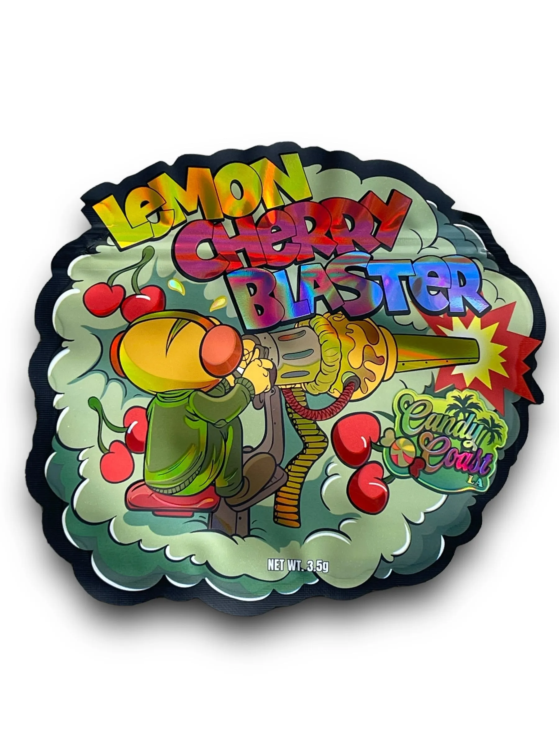 Lemon Cherry Blaster Mylar Bag 3.5 Grams Die Cut