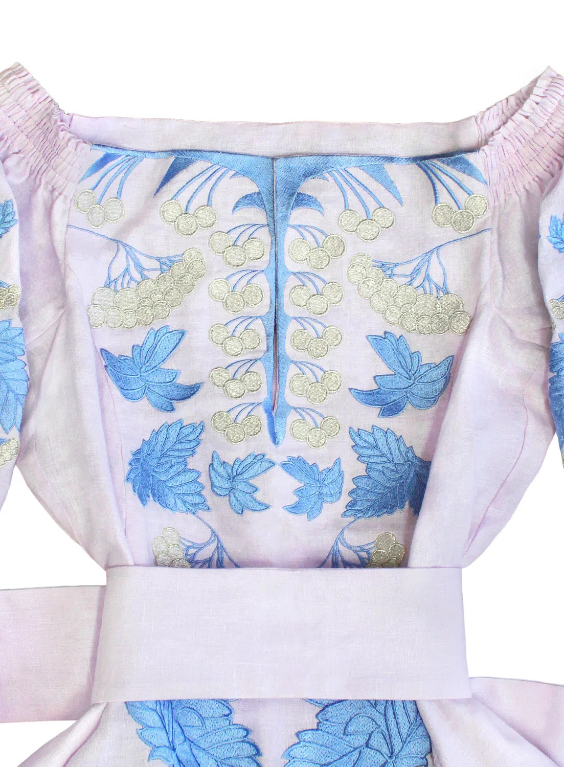 Light purple Kaftan in Bohemian style