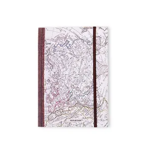 Line Notebook - Old Map 01