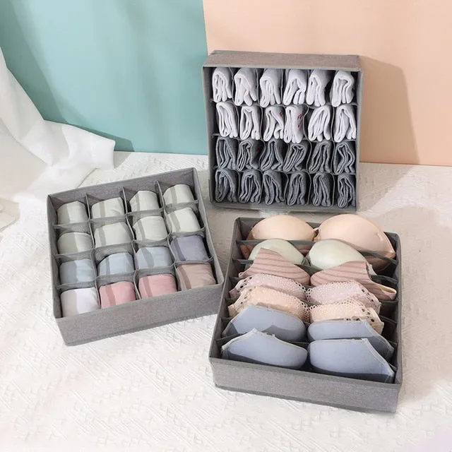 Lingerie Drawer Organizer Set- 3 Pieces