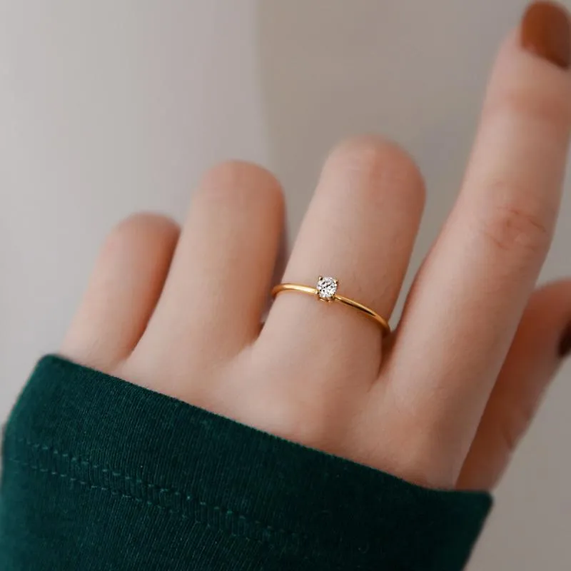 Little Star Pinkie Ring