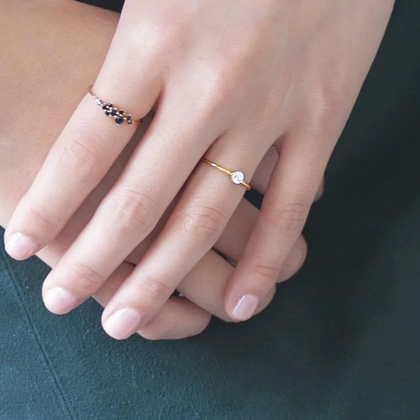 Little Star Pinkie Ring