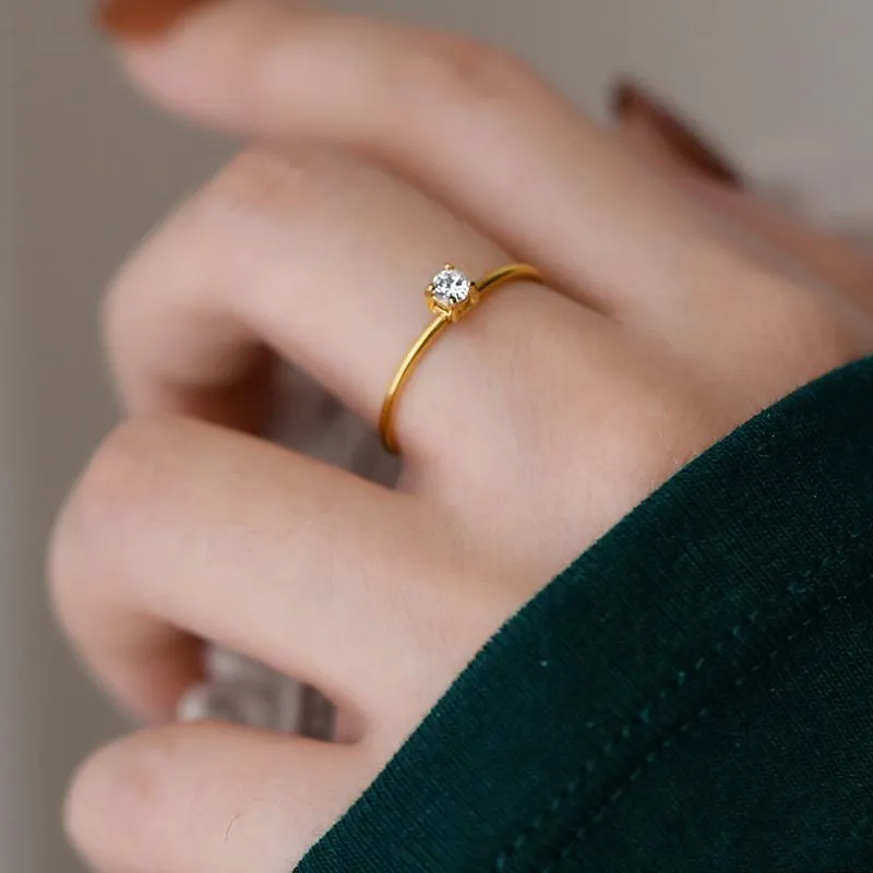 Little Star Pinkie Ring